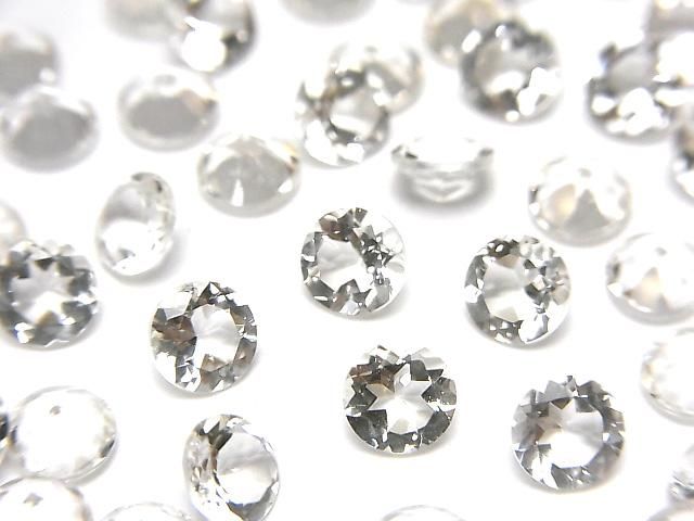 【動画】宝石質スキャポライト ルース ラウンドファセットカット5×5mm 3粒の画像