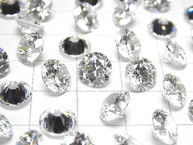 【動画】キュービックジルコニアAAAA ルース ラウンドファセットカット8×8mm 5粒 サムネイル2