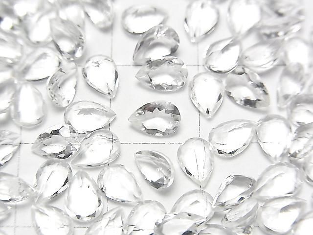 【動画】宝石質ハイアライトオパールAAA ルース ペアシェイプファセットカット6×4mm 3粒 サムネイル2