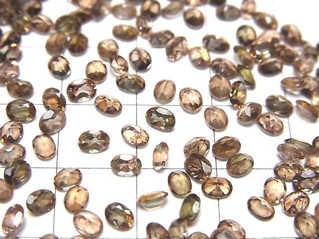 【動画】宝石質アンダルサイトAAA ルース オーバルファセットカット4×3mm 5粒 サムネイル3