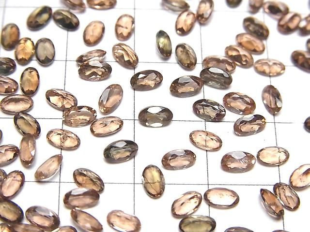 【動画】宝石質アンダルサイトAAA ルース オーバルファセットカット5×3mm 5粒 サムネイル4
