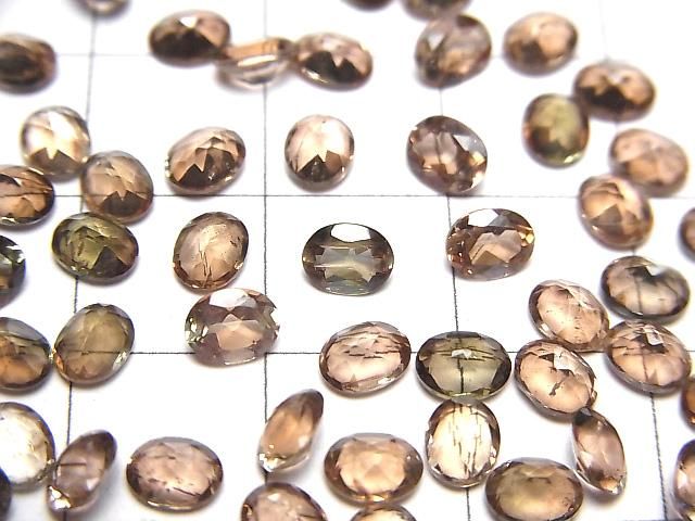 【動画】宝石質アンダルサイトAAA ルース オーバルファセットカット5×4mm 5粒 サムネイル2