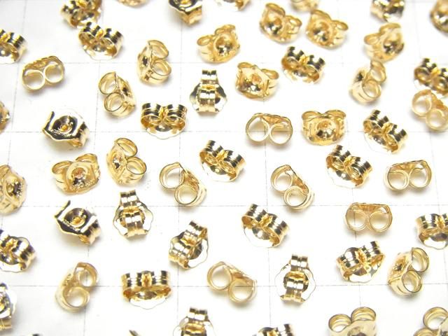 14KGF ピアスキャッチ5×4.5mm 6個(3ペア) サムネイル3
