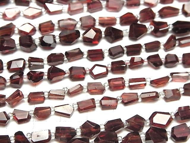 【動画】宝石質モザンビークガーネットAA++ タンブルカット 1連(約18cm) サムネイル4
