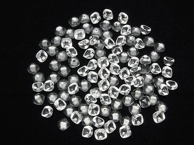 【動画】宝石質クリスタルAAA シュガーローフカット6×6mm 4個 サムネイル4