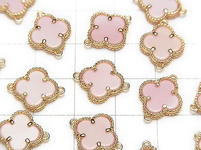 【動画】クィーンコンクシェル フラワー型チャーム11×11mm 【両カン】 18KGP製 1個 サムネイル2