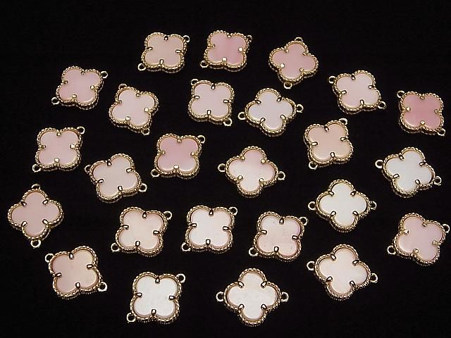 【動画】クィーンコンクシェル フラワー型チャーム11×11mm 【両カン】 18KGP製 1個 サムネイル4