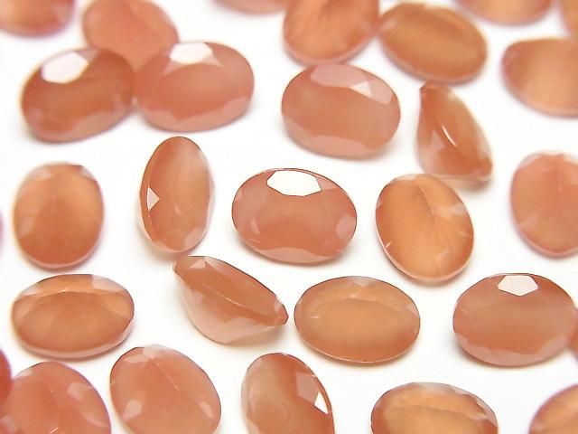 【動画】ペルー産インカローズAAA ルース オーバルファセットカット8×6mm 2粒の画像