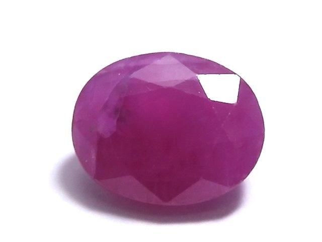 【動画】【1点もの】宝石質ルビーAAA ルース ファセットカット 1粒 NO.114の画像