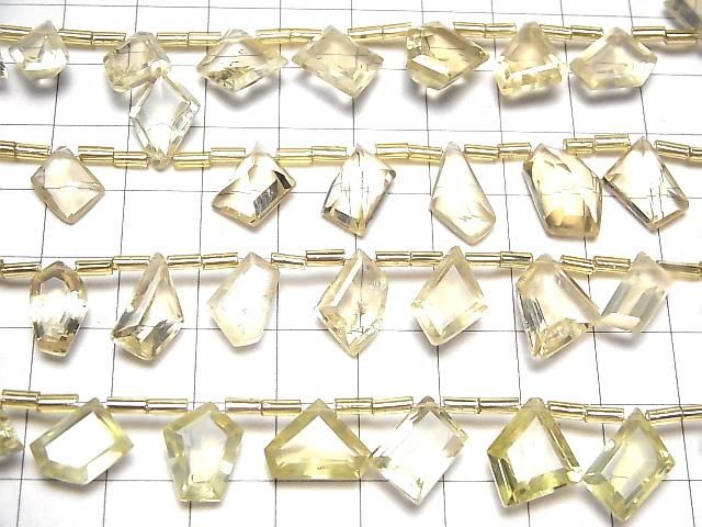 【動画】宝石質スキャポライトAAA- ファンシーシェイプカット 1連(13粒) サムネイル3