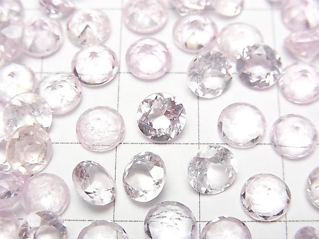 【動画】モルガナイトAA++ ルース ラウンドファセットカット6×6mm 3粒 サムネイル2