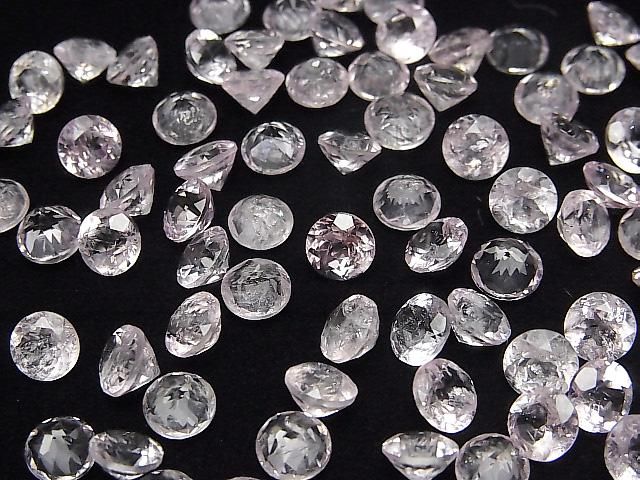 【動画】モルガナイトAA++ ルース ラウンドファセットカット6×6mm 3粒 サムネイル3