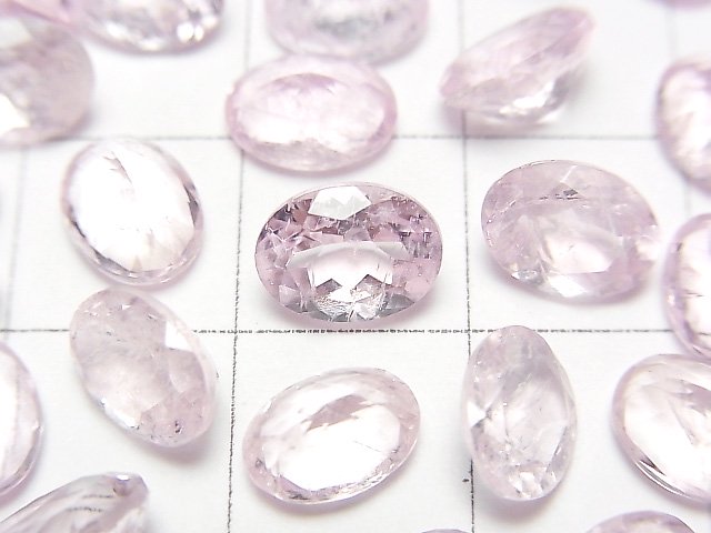 【動画】モルガナイトAA+ ルース オーバルファセットカット8×6mm 3粒 サムネイル2