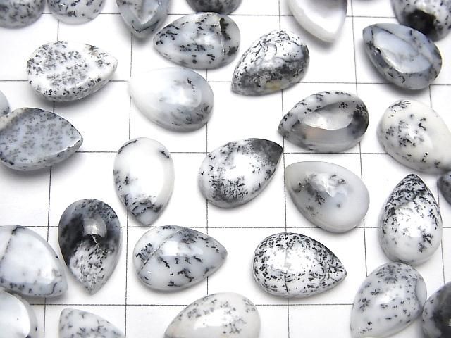 【動画】デンドライトオパール ペアシェイプ カボション12×8mm 5個 サムネイル3