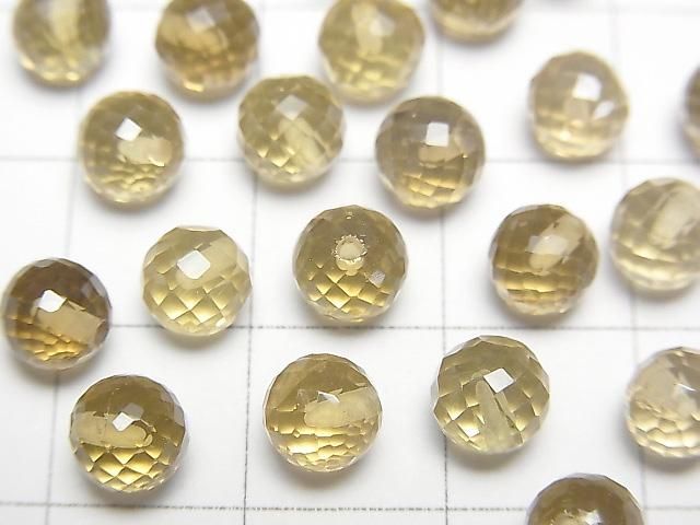 【動画】宝石質ビアクォーツAAA 片穴ラウンドカット6mm 5粒 サムネイル2