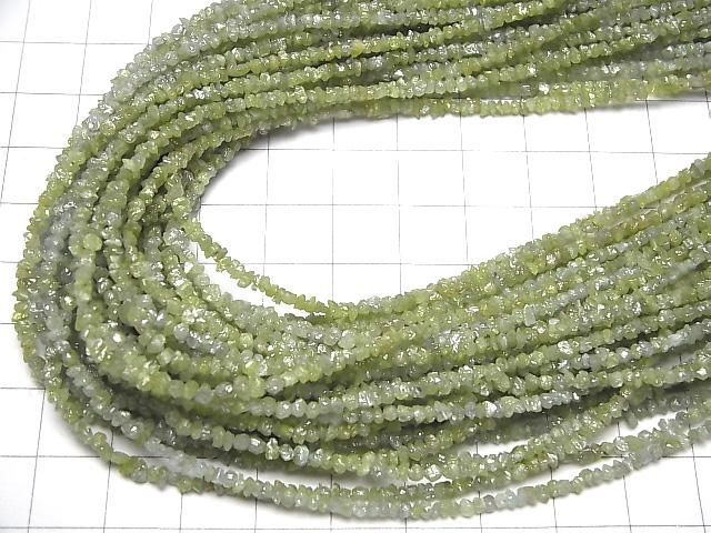 【動画】グリーンダイヤモンド チップ(ミニタンブル) 半連/1連(約37cm) サムネイル4