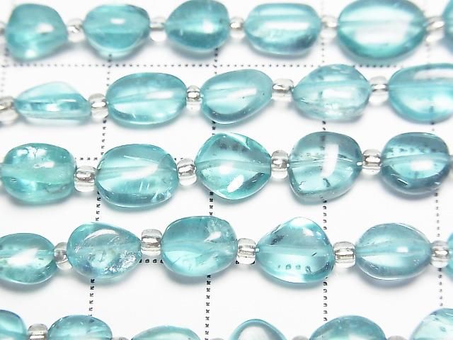 【動画】宝石質アパタイトAAA タンブル 1連(約18cm) サムネイル2