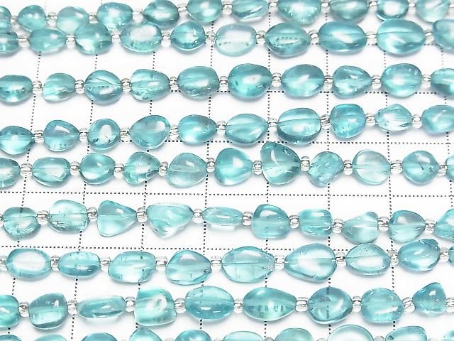 【動画】宝石質アパタイトAAA タンブル 1連(約18cm) サムネイル3