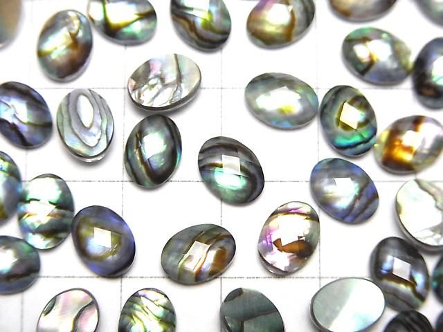 【動画】アバロンシェル×クリスタルAAA’ オーバル カボションカット8×6mm 3個 サムネイル4