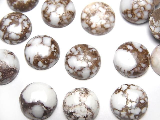 【動画】ワイルドホース ラウンド カボション12×12mm 2個の画像