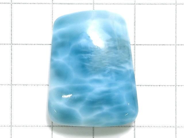 【動画】【1点もの】高品質ラリマーAAAA カボション 1個 NO.307 サムネイル2