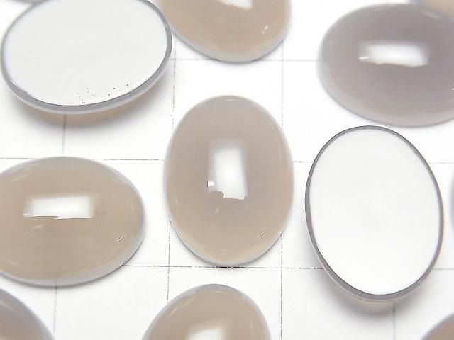 【動画】グレーオニキスAAA オーバル カボション16×12mm 3個 サムネイル2