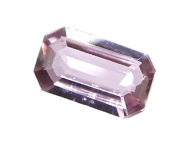 【動画】【1点もの】宝石質ピンクダイアスポア ルース ファセットカット 1個 NO.26の画像