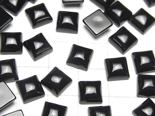 【動画】オニキスAAA スクエア カボション8×8mm 5個 サムネイル3