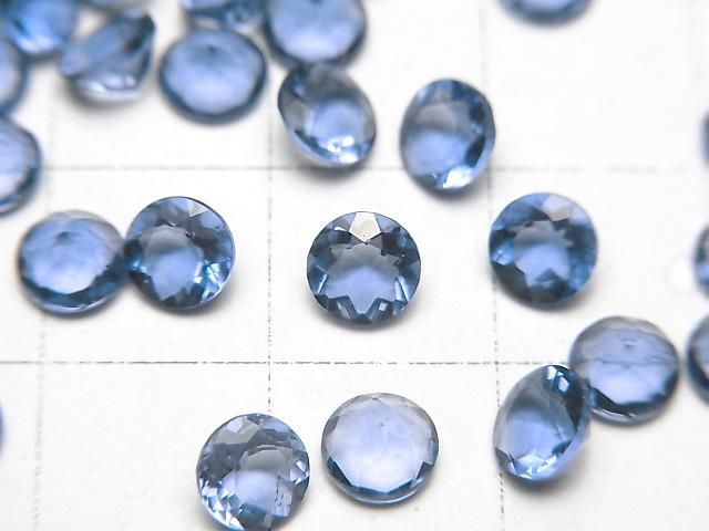 【動画】宝石質カラーチェンジフローライトAAA ルース ラウンドファセットカット5×5mm 3粒 サムネイル2