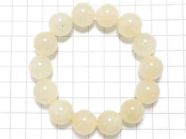 【動画】【1点もの】リビアングラス ラウンド15mm 1連(ブレス) NO.230 サムネイル2