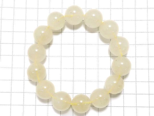 【動画】【1点もの】リビアングラス ラウンド15mm 1連(ブレス) NO.231 サムネイル2