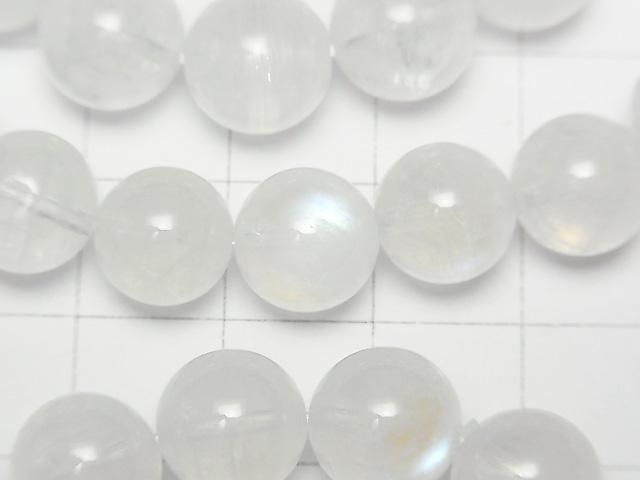 【動画】レインボームーンストーンAAA- ラウンド10mm 1連(ブレス) サムネイル2