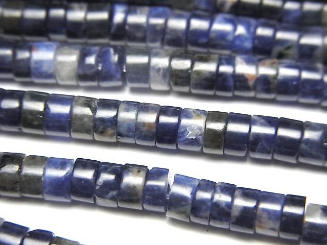 【動画】ソーダライトAA++ ロンデル(ヘイシ)4×4×2mm 1連(約35cm)の画像