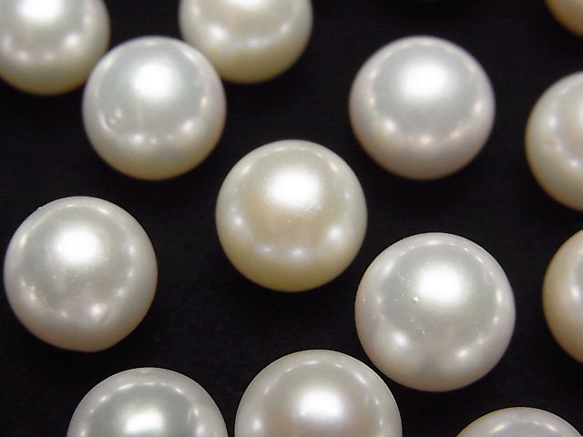 淡水真珠 ルース ラウンド9～9.5mm ホワイト 1粒｜天然石ビーズの卸 