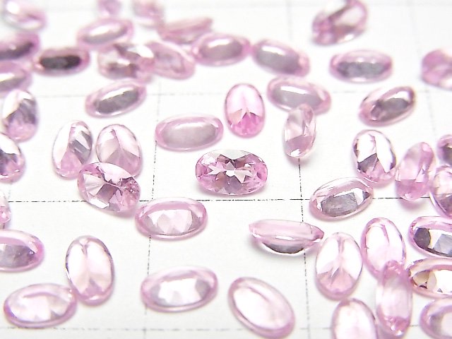 【動画】宝石質ピンクスピネルAAA　ルース　オーバルファセットカット5×3mm　1粒 サムネイル2