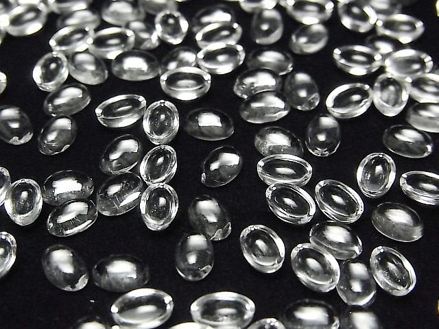 【動画】クリスタル オーバル カボション6×4mm 10個 サムネイル3