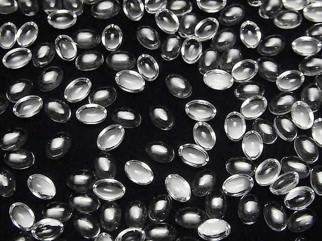 【動画】クリスタル オーバル カボション6×4mm 10個 サムネイル4