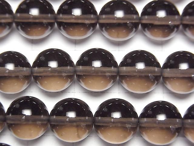 【動画】メキシコ産ブラックアイスオブシディアンAAA ラウンド10mm 1連(約37cm) サムネイル2