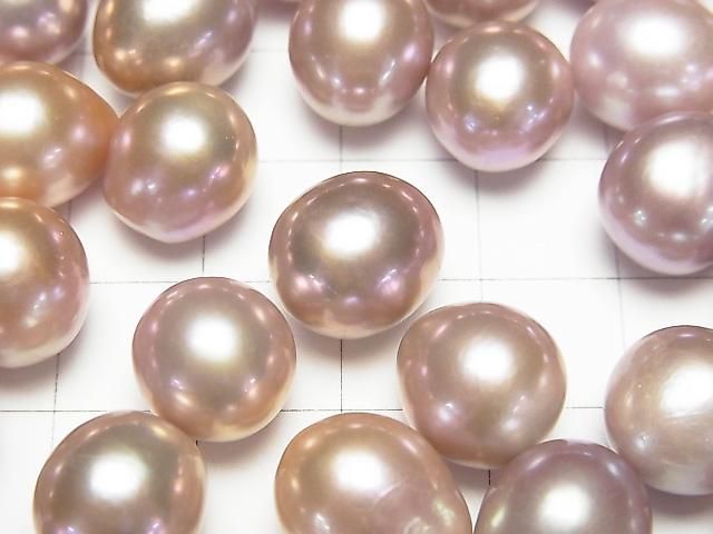 【動画】【粒売り】淡水真珠AA++ ルース バロック12~15mm ラベンダー 2粒 サムネイル2