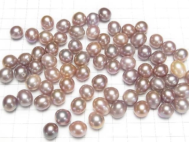 【動画】【粒売り】淡水真珠AA++ ルース バロック12~15mm ラベンダー 2粒 サムネイル4