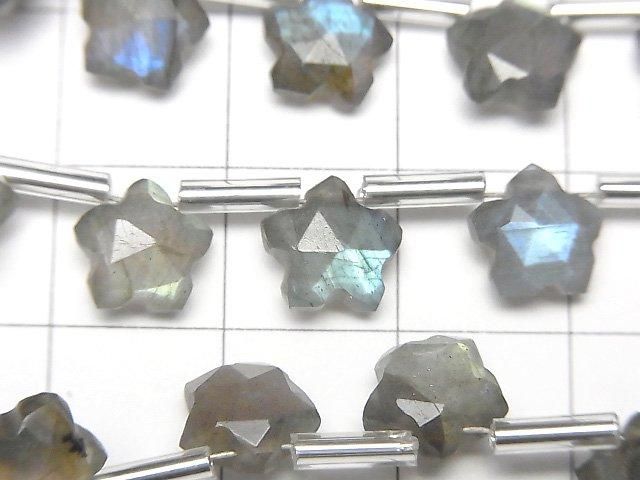【動画】ラブラドライトAA++ スターカット8×8mm 1連(8粒) サムネイル2