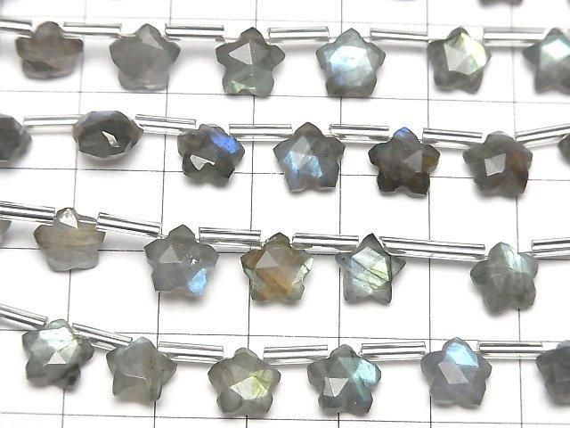 【動画】ラブラドライトAA++ スターカット8×8mm 1連(8粒) サムネイル3