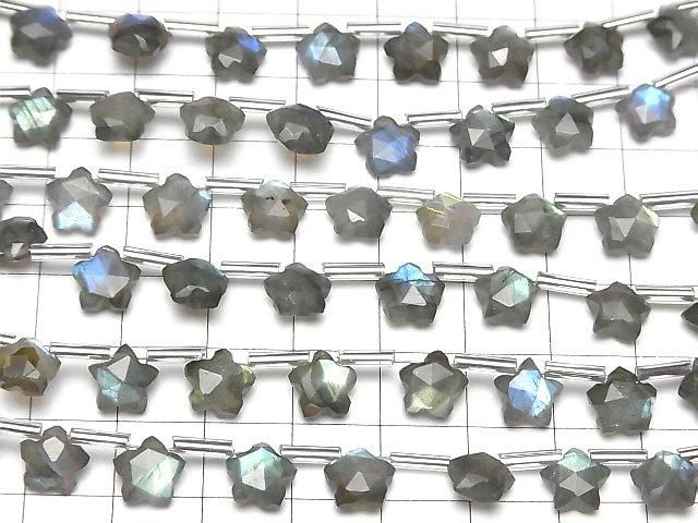 【動画】ラブラドライトAA++ スターカット8×8mm 1連(8粒) サムネイル4