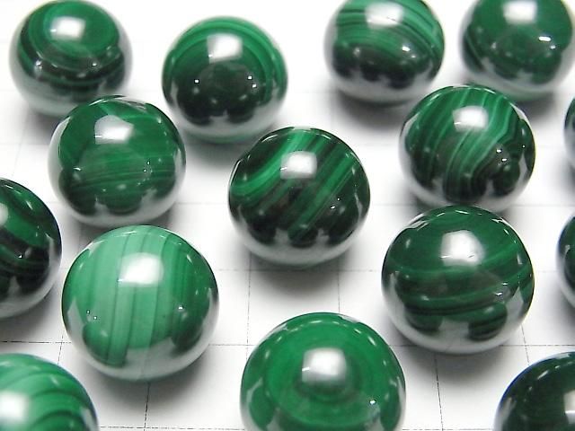 【動画】マラカイトAAA スフィア・ラウンド16mm 1個 サムネイル3