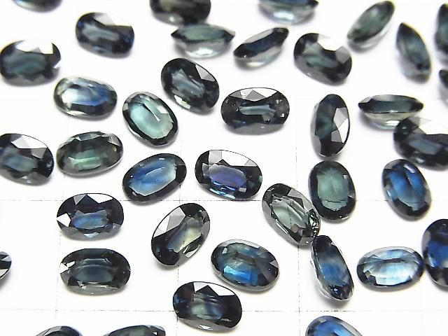 【動画】宝石質サファイアAAA ルース オーバルファセットカット6×4mm 1粒 サムネイル2