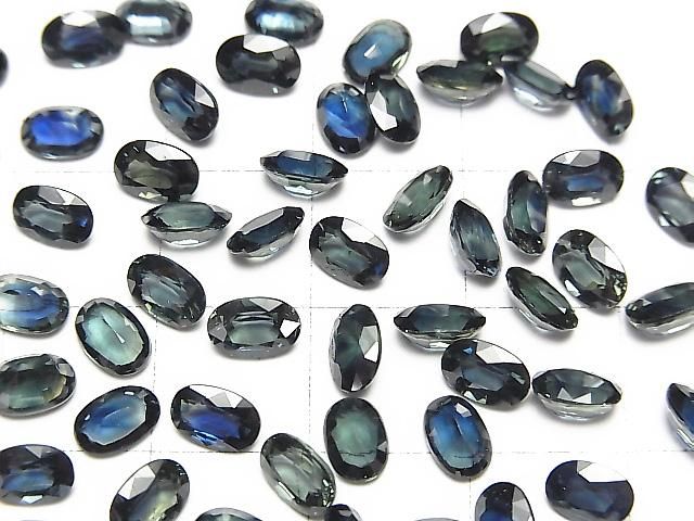【動画】宝石質サファイアAAA ルース オーバルファセットカット6×4mm 1粒 サムネイル3
