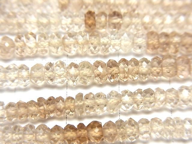 【動画】宝石質ブラウントパーズAAA ボタンカット 1連(約29cm) サムネイル2