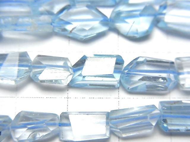 【動画】宝石質スカイブルートパーズAA++ タンブルカット 半連/1連(約30cm) サムネイル2