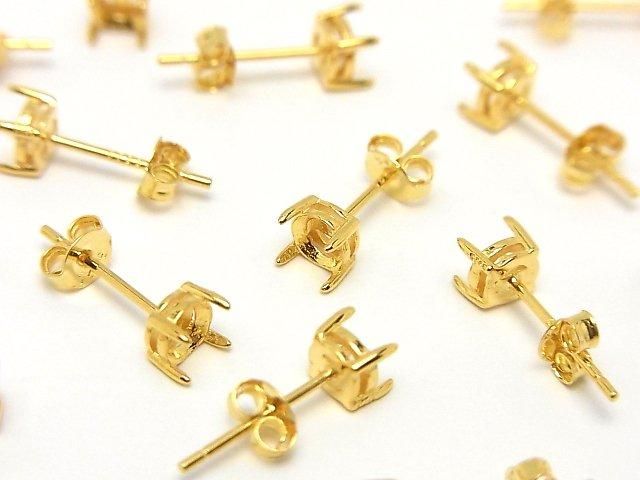 Silver925 4ޥԥݥȶȡå 饦ɥեåȥå 3mmۡ4mm 18KGP 1ڥ(2ԡ)β