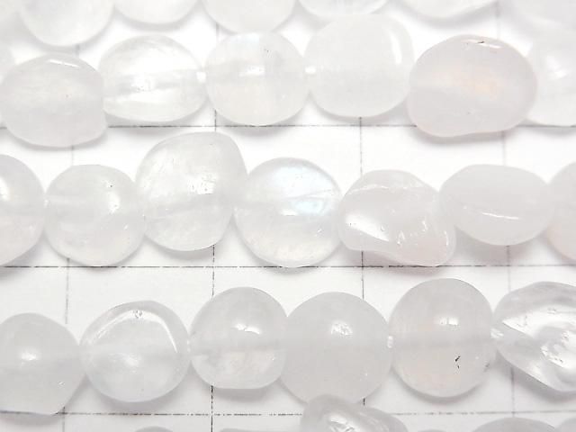 【動画】ロイヤルブルームーンストーンAA タンブル 1連(約38cm) サムネイル2